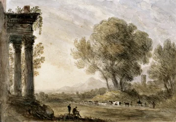 Paysage dans le style de Claude